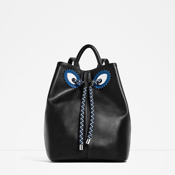 Zara Handbags - Zara Monster Backpack